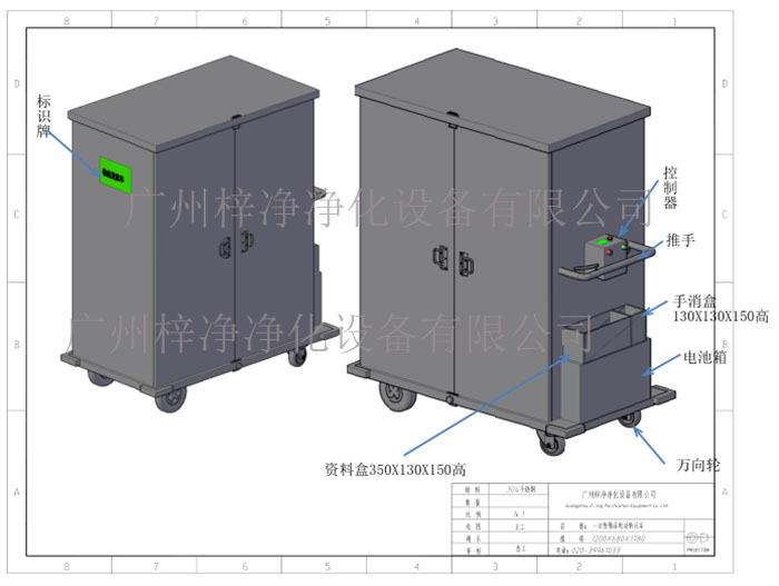 一次性物品電動轉(zhuǎn)運車產(chǎn)品方案設(shè)計示意圖及內(nèi)部結(jié)構(gòu)